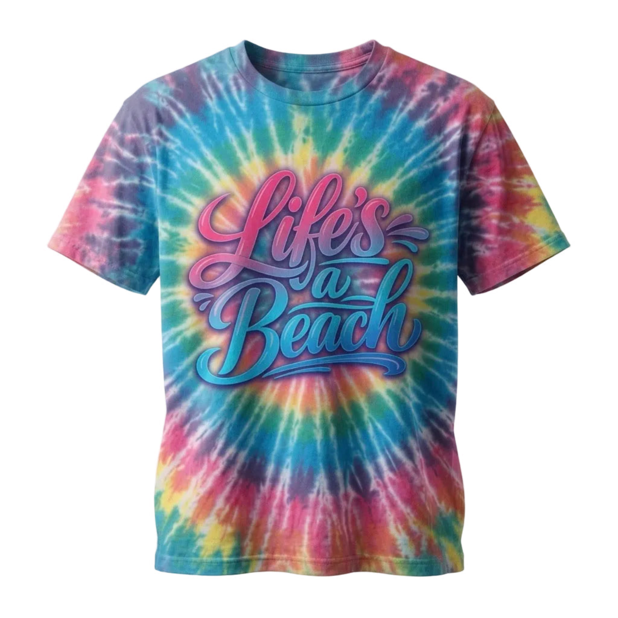 Life’s a Beach (tie-dye)